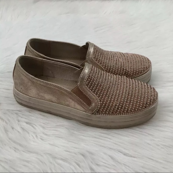 Skechers shiny dancer rose gold Clearance